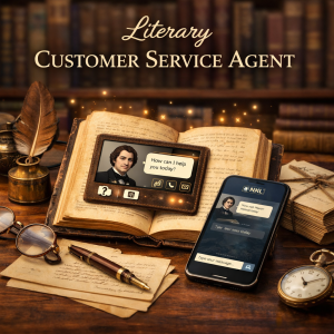 Literary Interactive Customer Service Agent