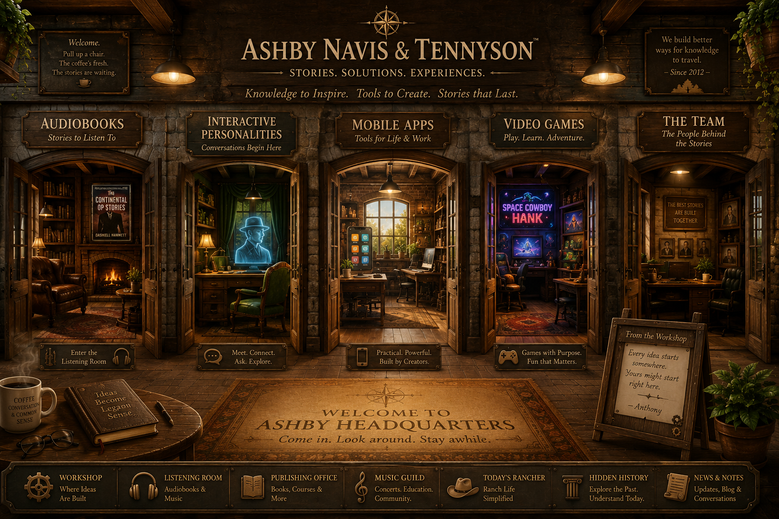 Welcome to Ashby Navis and Tennyson Headquarters