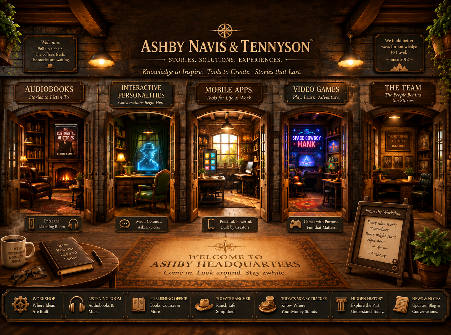 Welcome to Ashby Navis and Tennyson Headquarters